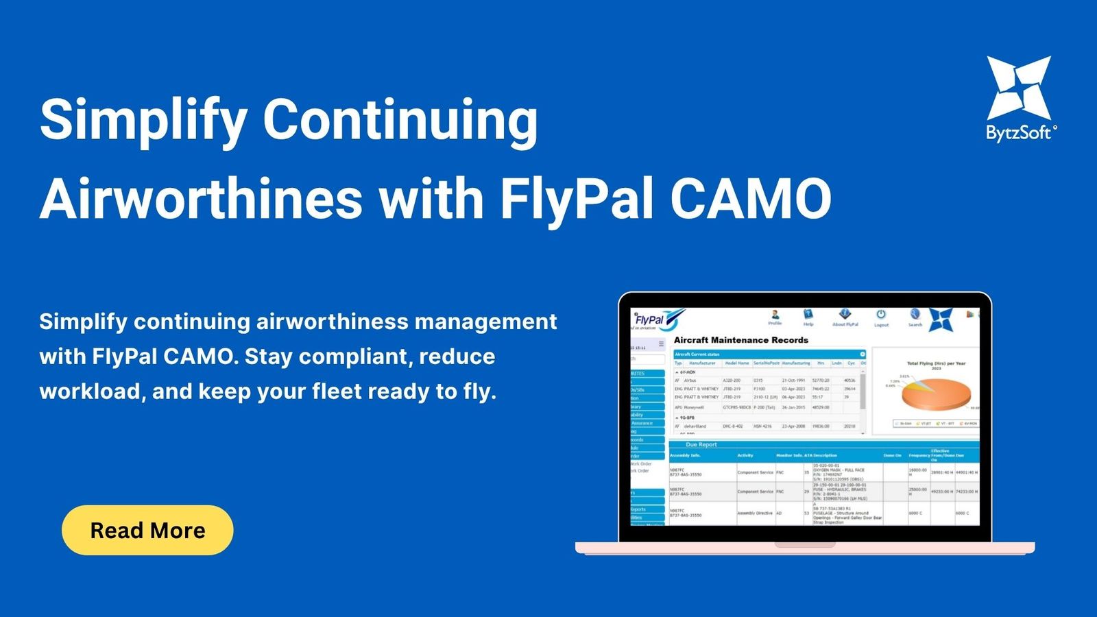 Transforming Continuing Airworthiness Management wit FlyPal CAMO